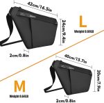 OSOCE Sling Bag Chest Backpack Casual Daypack Black Shoulder Crossbody Lightweight Anti Theft Outdoor Sport Travel Hiking Bag For Men Women - Image 4